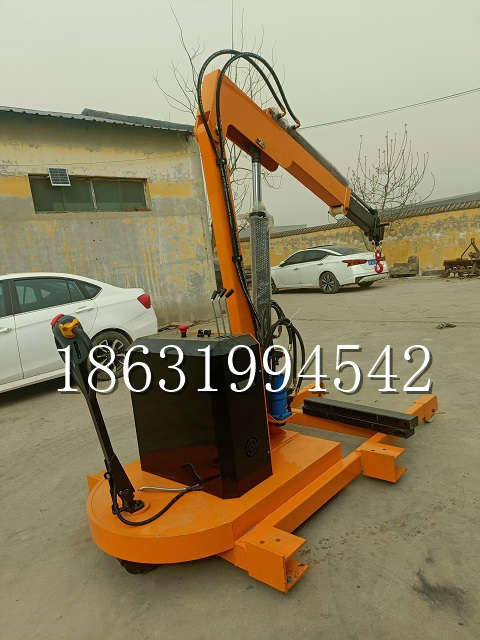 兴和县自卸车厢随车吊 自制轮式四不像起重机 四驱平板吊 5吨 贵盛